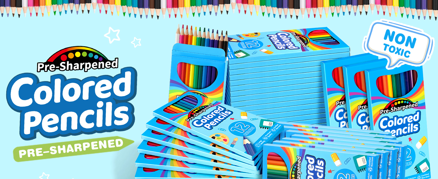 colored pencils