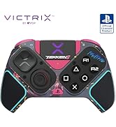 PDP Victrix Pro BFG Wireless Controller for PS4/PS5/PC, Sony 3D Audio, Modular Back Buttons/Clutc...