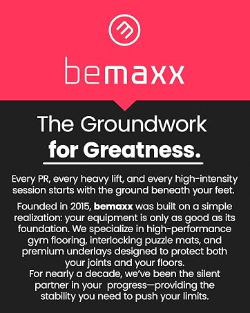 bemaxx fitness gym flooring floor protection puzzle mats interlocking