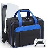 Carrying Case for PS5, Travel Thickened Protective Bag Compatible with Playstation 5 Console, Hea...