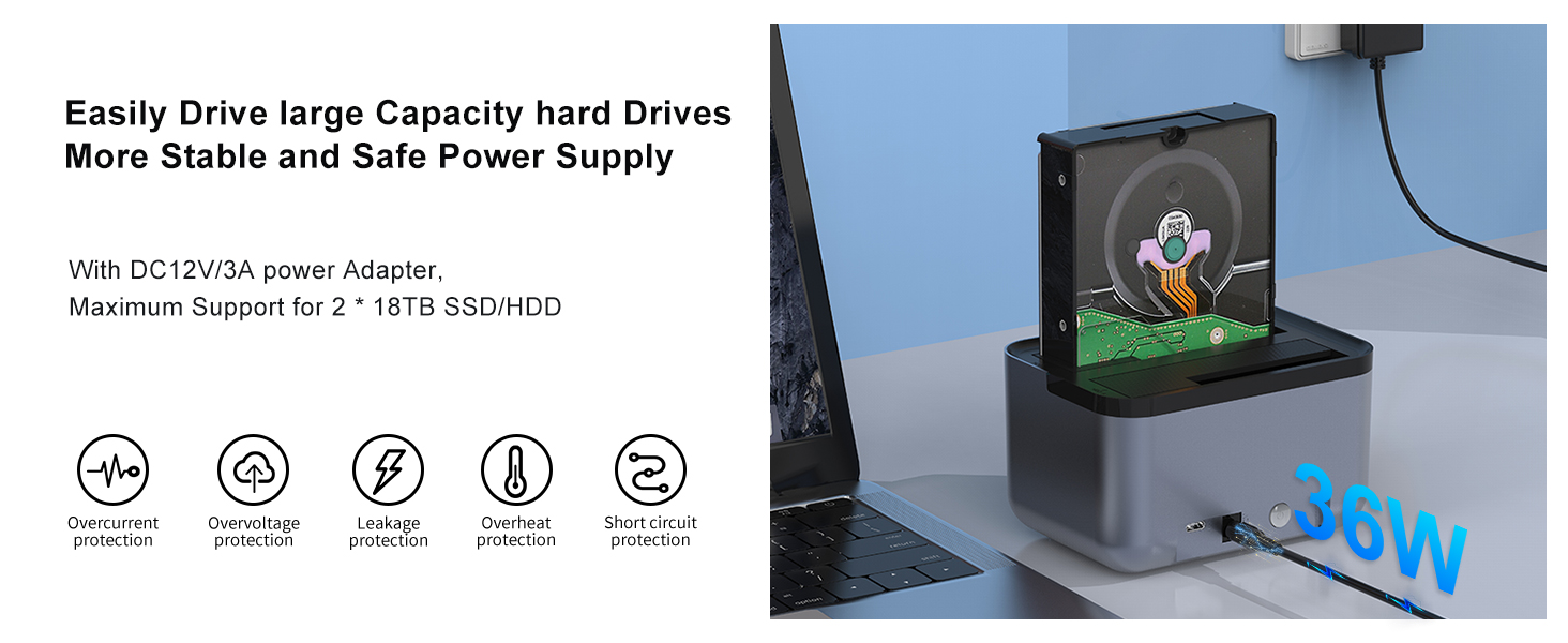 2.5 external hard drive docking station