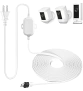 ALERTCAM Weatherproof Power Cord for Ring Spotlight Cam Plus/Pro (Battery), 25ft USB-C Outdoor Ch...