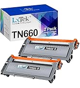 LxTek Compatible Toner Cartridge Replacement for Brother TN660 TN-660 TN630 TN-630 Compatible wit...
