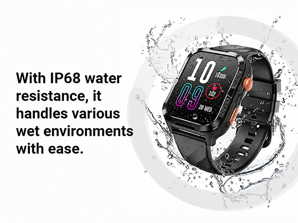 IP68 Water Resistance