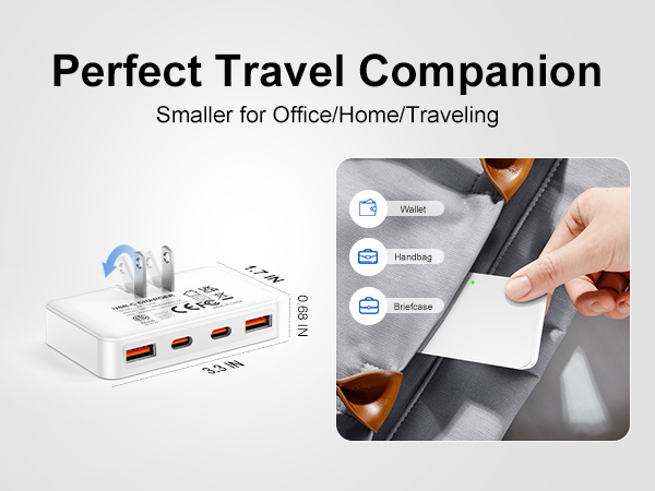 Flat USB Wall Charger