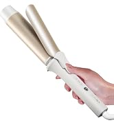TSUYAGLA Large Hair Curling Wand, 1.6 Inch Big Barrel Curling Iron, 43 Million Ionic Ceramic Curl...