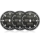 SHDIATOOL Diamond Metal Saw Blade, 3-Inch Cutting Disc, All Purpose Cut Off Wheel for Rebar Sheet...