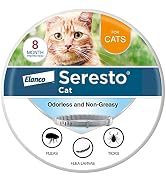 Seresto Cat Vet-Recommended Flea & Tick Treatment & Prevention Collar for Cats | 8 Months Protection