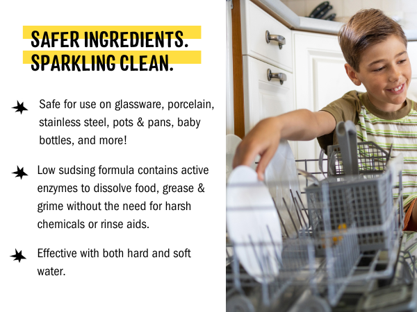Safe Ingredients. Powerful Clean.