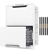 Perlegear 17? in-Wall Media Box, Recessed Outlet Box and Media Enclosure for Samsung One Connect ...