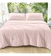 MUXHOMO Cooling Comforter Queen Size, Reversible Bed Set for Hot Sleeper