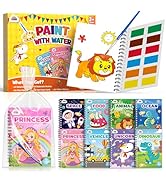 ZMLM 24 Water Coloring Books for Kids Party Favors - Easter Basket Stuffers for Toddlers Bulk Min...