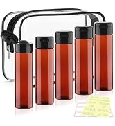 Cosywell Travel Bottles for Toiletries Pre-Printed Shampoo Bottles TSA Approved Travel Size Conta...