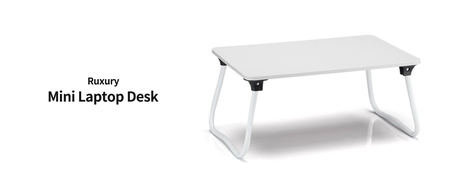 Ruxury Foldable Lap Desk Laptop Stand Bed Desk Table Tray