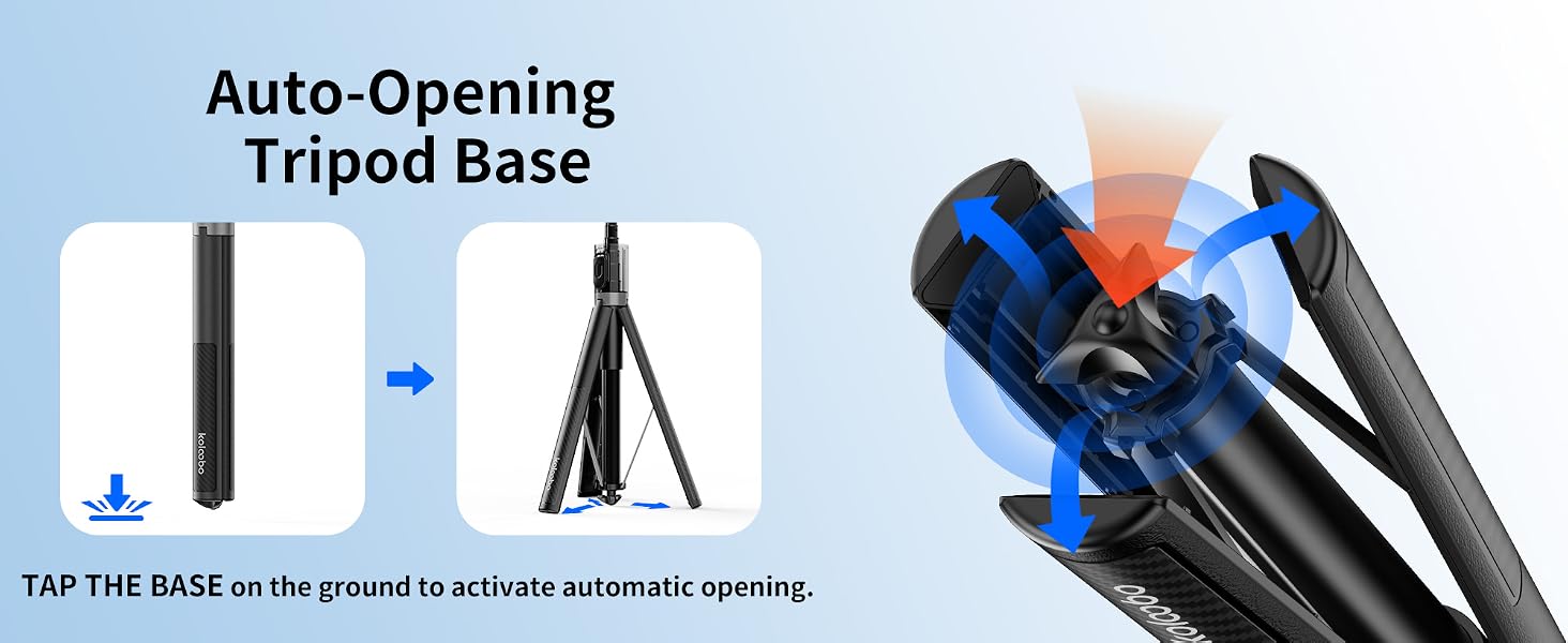 Auto-Pop Tripod for iPhone