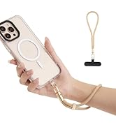 Golifyne Phone Wrist Strap with Stainless Steel & TPU Tether Tabs for iPhone – Secure Hand Strap ...
