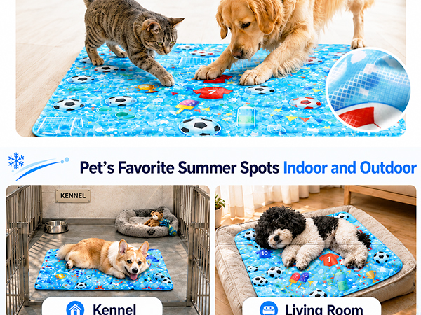 cool mat for dogs_cool dog bed_dog cooling mat _outdoor mat for dogs_dog waterproof mat