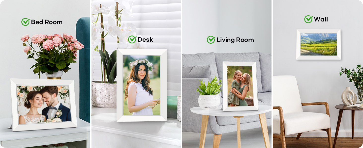 Miroir 10.1 Inch WiFi Digital Photo Frame frameo digital picture frame