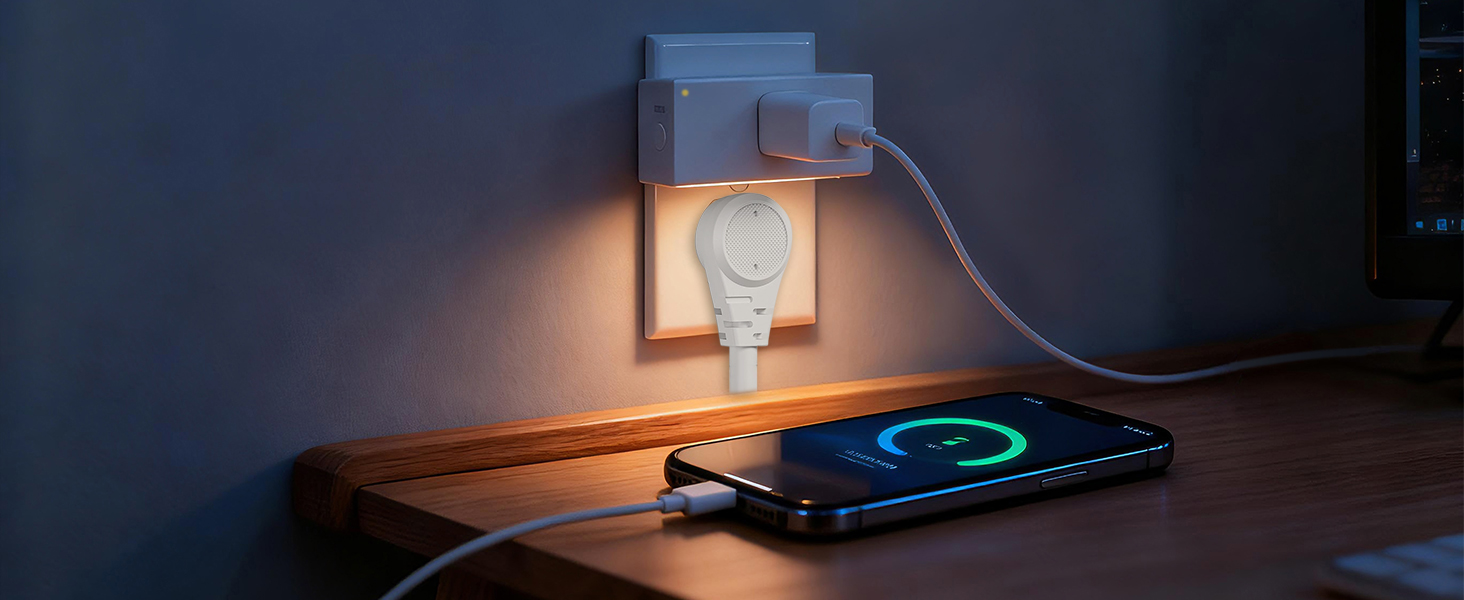 Night Lights PlugintoWall with Outlet