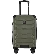 Wrangler ATG Trailway Expandable Hardside Luggage, Winter Moss, 22" Carry-On
