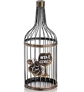 ZOOFOX Metal Wine Cork Holder, Big Metal Vino Cork Container, Decorative Tabletop Cork Storage Gi...