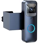 Blink Doorbell Mount, Full Metal Anti-Theft No Drill Mount for Blink Video Doorbell, No Block Mot...