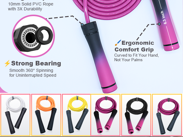 weighted jump rope for women
