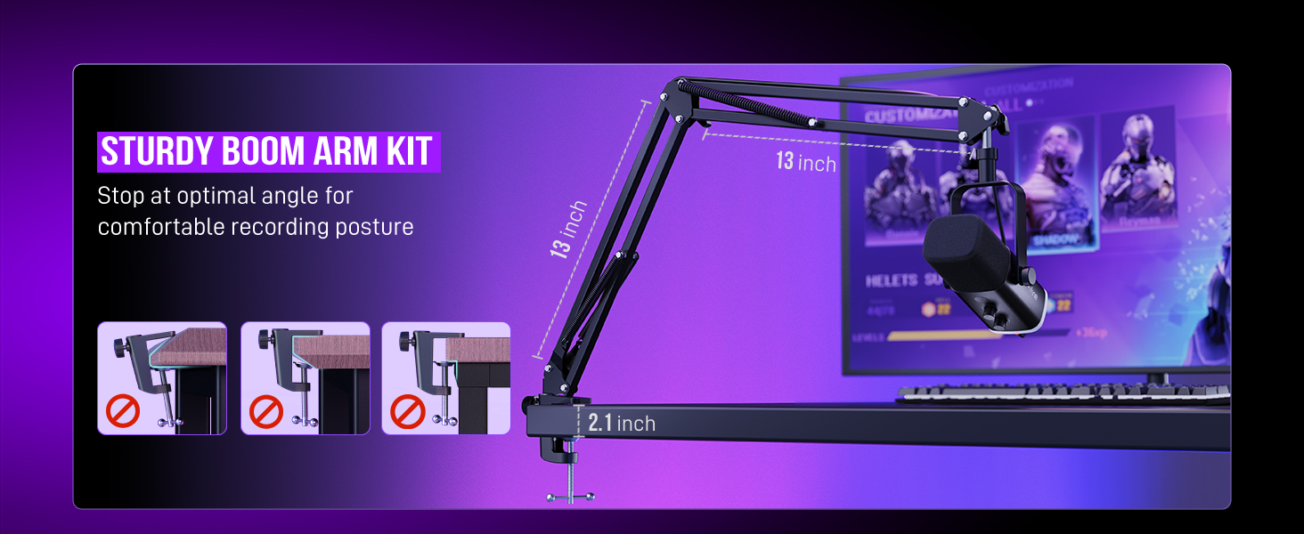 gaming microphone kit