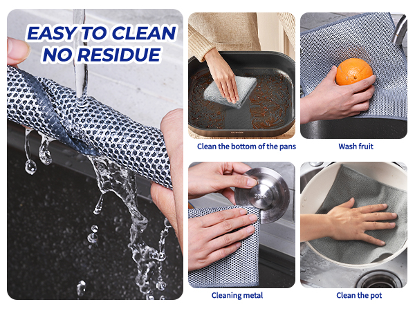 non scratch wire dishcloth