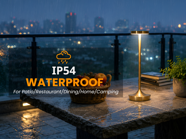 Rechargeable Cordless Table Lamps,6000mAh Portable LED light,Up to 72 Hours