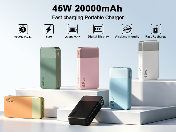 power bank 45w 20000mah