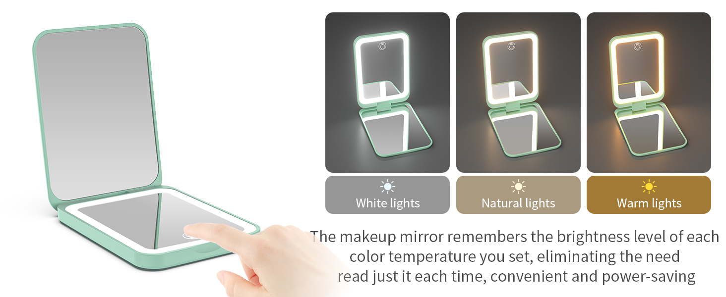 small hand mirror
