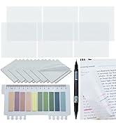 YOUDEFUL 800Pcs Transparent Sticky Notes, 3
