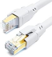 CAT 8 Ethernet Cable, 6ft High Speed 40Gbps 2000MHz Indoor & Outdoor Network Internet LAN SFTP CA...