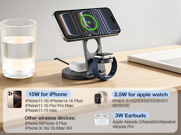 Portable and Foldable Design Charging Station