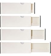 4 Drawer Dividers and Organizer, Organize Silverware and Utensils in Home Kitchen, Divider for Cl...