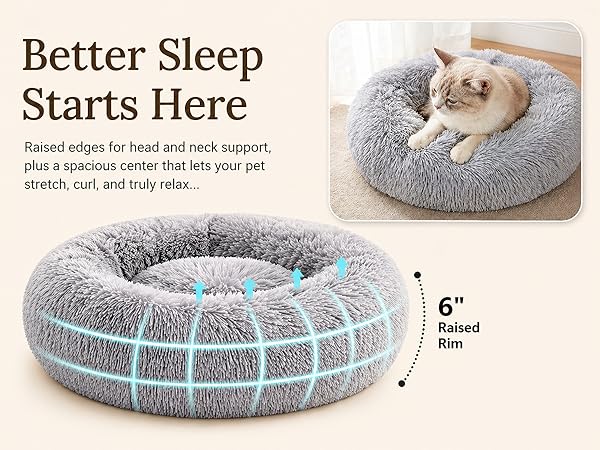 plush dog bed MP A+ 3-3-1