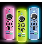 (3 Pack) ONEBOM Silicone Protective Remote Case Cover, Silicone Control Cover Skin| Glow in The D...