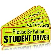 Student Driver Car Magnet (Pack 6) New Driver Magnet for Car Better Than A Decal | Magnetic Stude...