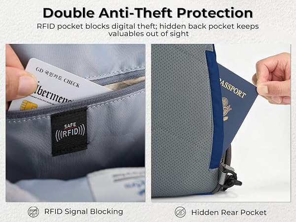 anti theft crossbody bag for women