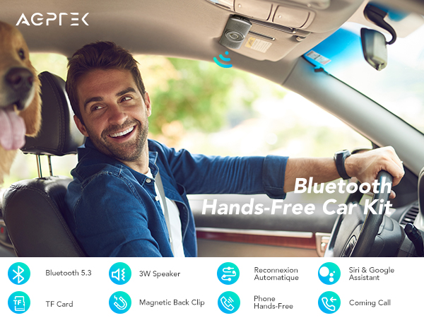 Car Speaker with Bluetooth 5.3