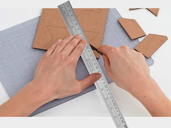 Metal ruler