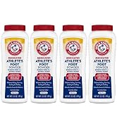 Arm & Hammer Athlete's Foot Powder - Antifungal Treatment for Feet with Baking Soda - Relieves It...