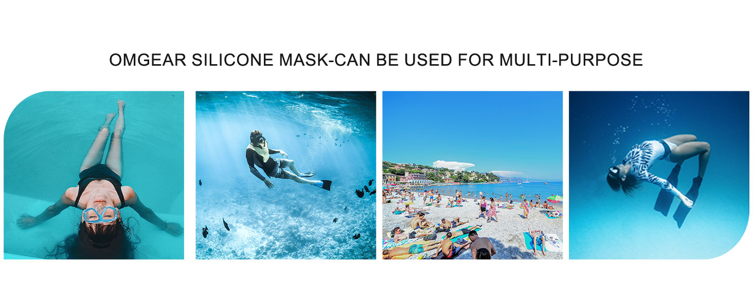 swim goggles with nose