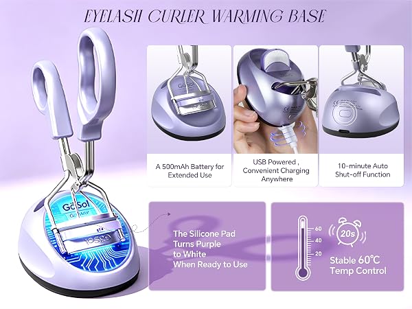 EYELASH CURLER WARMING BASE