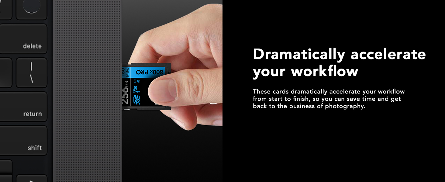 Dramatically accelerate your workflow