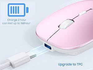 rechargeable bluetooth mouse