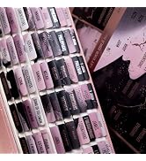 UPAFEXXI-Laminated Bible Tabs (Pink and Black Foil Embossed Lettering), Bible Tabs for Women and ...