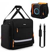 Speaker Carrying Case for JBL Partybox Encore Essential/Essential 2, Orange | Portable Travel Bag...