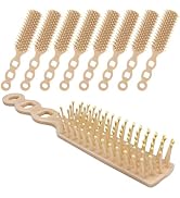 60 Pack Hair Brushes in Bulk for Homeless, Bulk Hair Brush Individually Wrapped for Curly Wavy Ha...